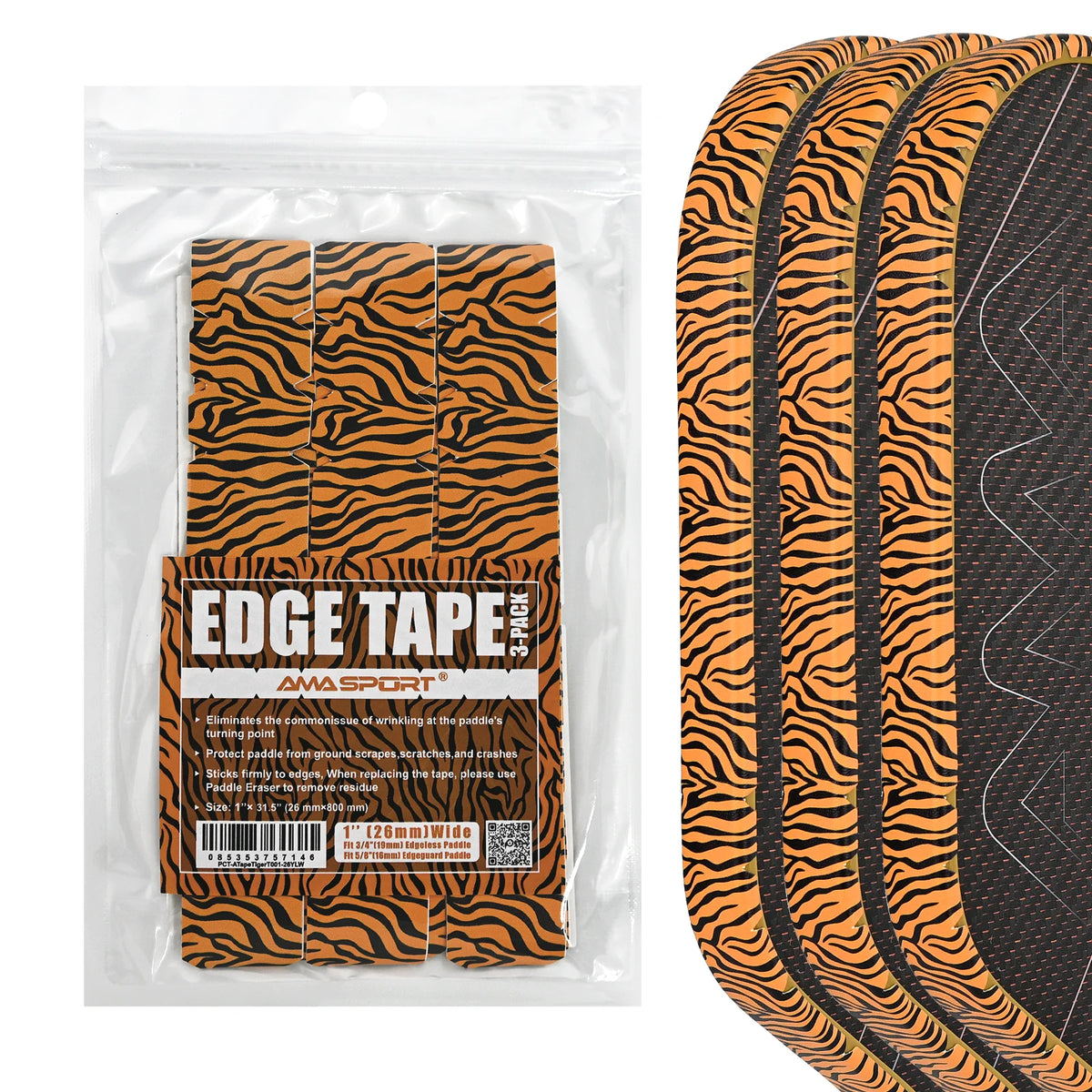 Laser-Finish Paddle Edge Tape - view 13
