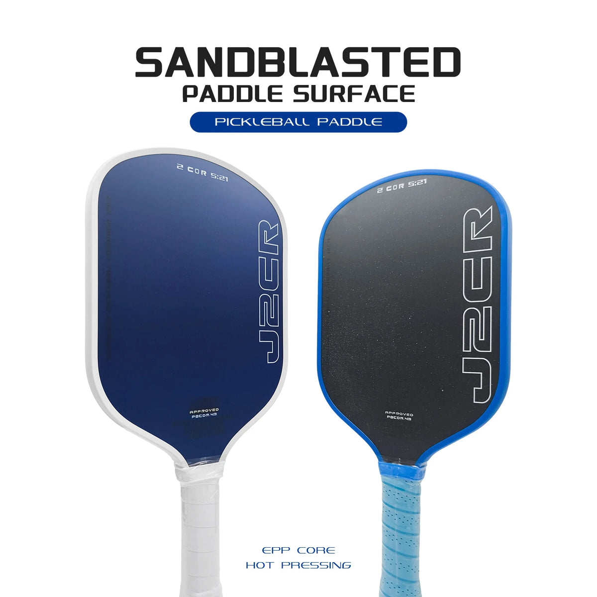 J2CR Foam-Core Pickleball Paddle - product photo 3