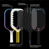 18K 3D-Weave Power Pickleball Paddle - product photo 2