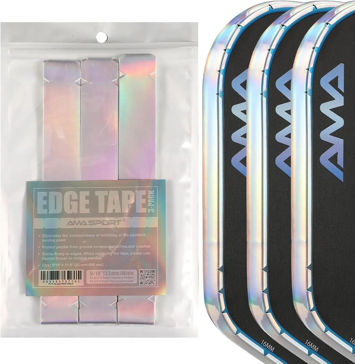 Laser-Finish Paddle Edge Tape - view 8