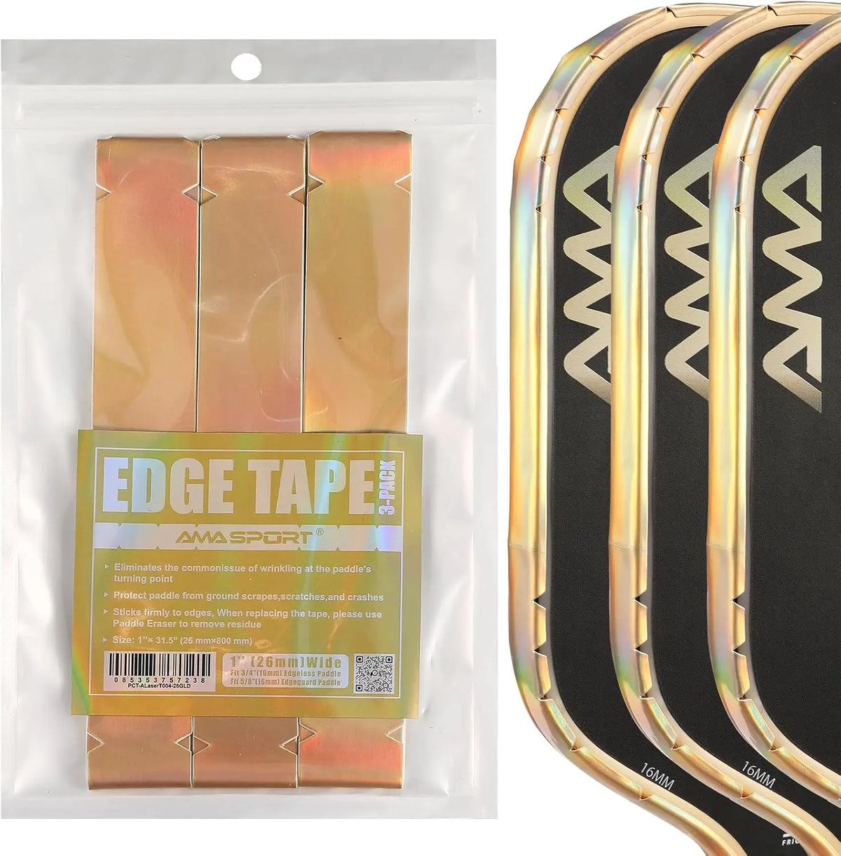 Laser-Finish Paddle Edge Tape - view 17