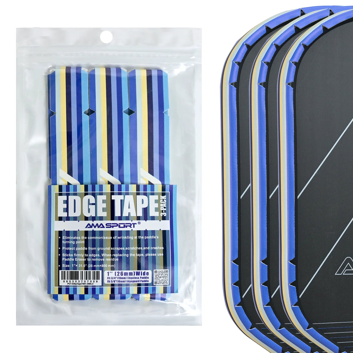 Laser-Finish Paddle Edge Tape - view 12