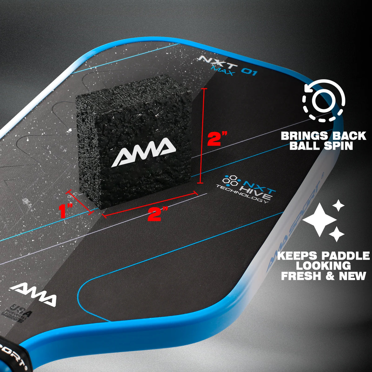 Paddle Face Eraser - product photo 4