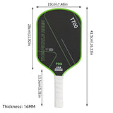 16mm Carbon-Face Pickleball Paddle - view 6