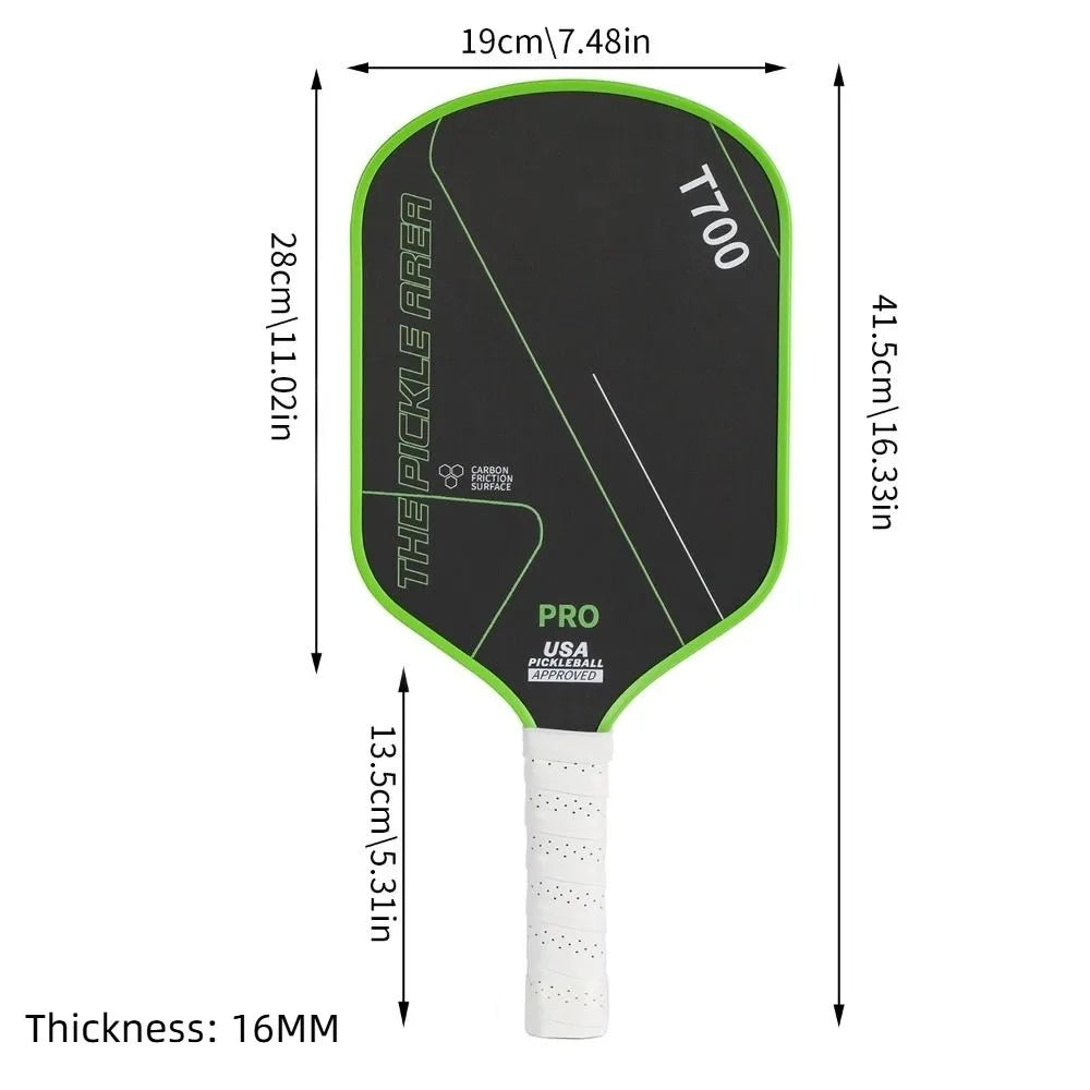 16mm Carbon-Face Pickleball Paddle - view 6