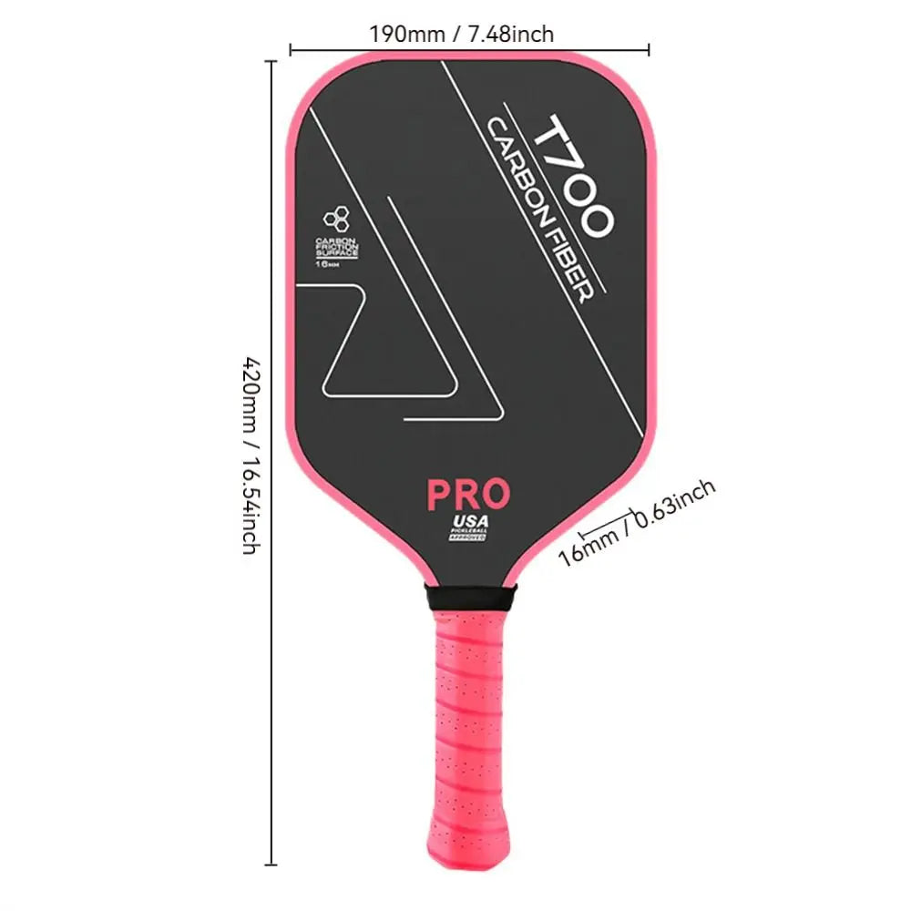 Frosted Carbon Pickleball Paddle - view 6