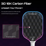 18K 3D-Weave Power Pickleball Paddle - product photo 3