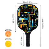 Two-Player Paddle Set with Case - view 3