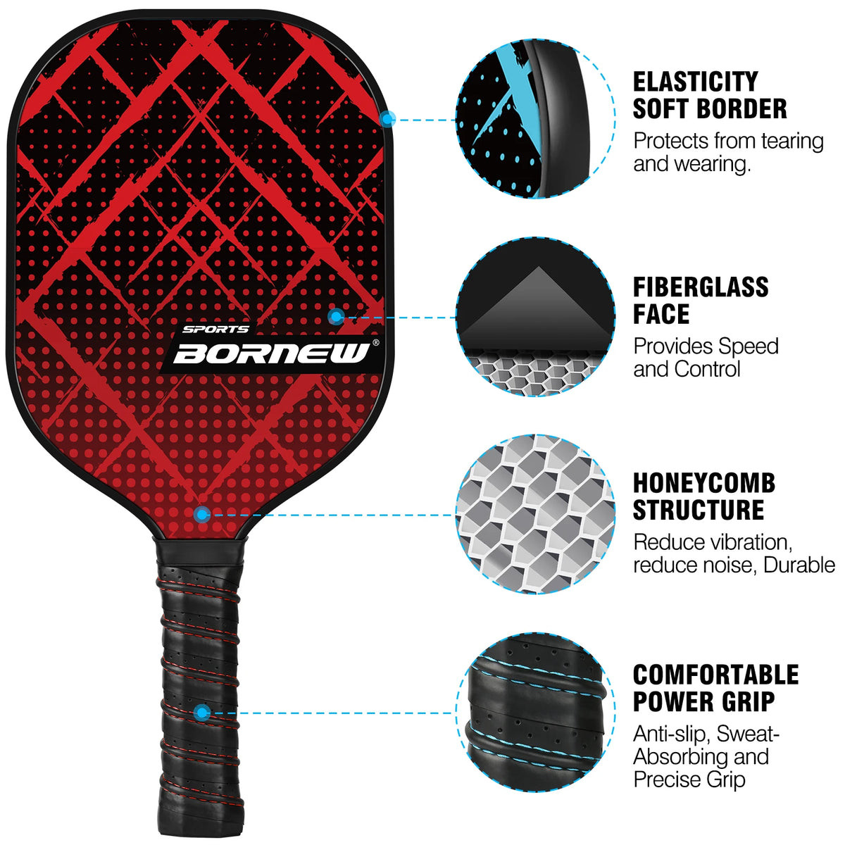 Four-Player Pickleball Set - view 3