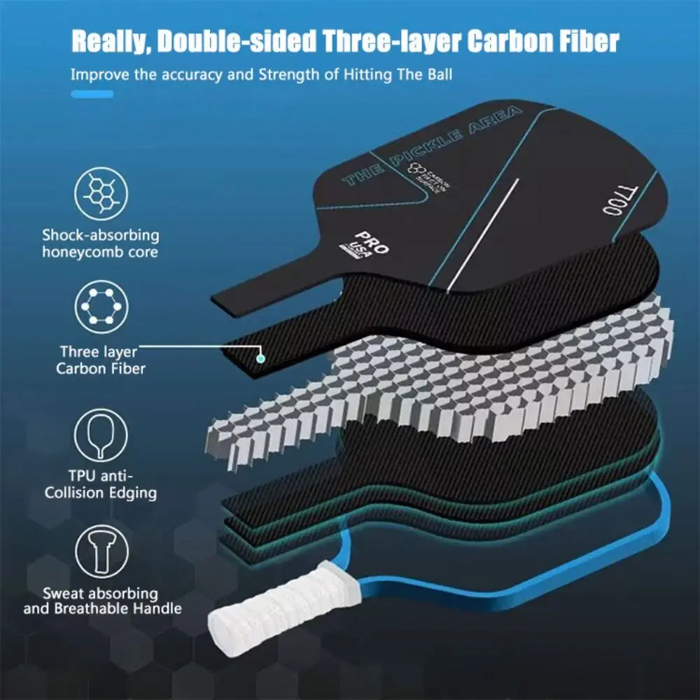 16mm Carbon-Face Pickleball Paddle - view 5