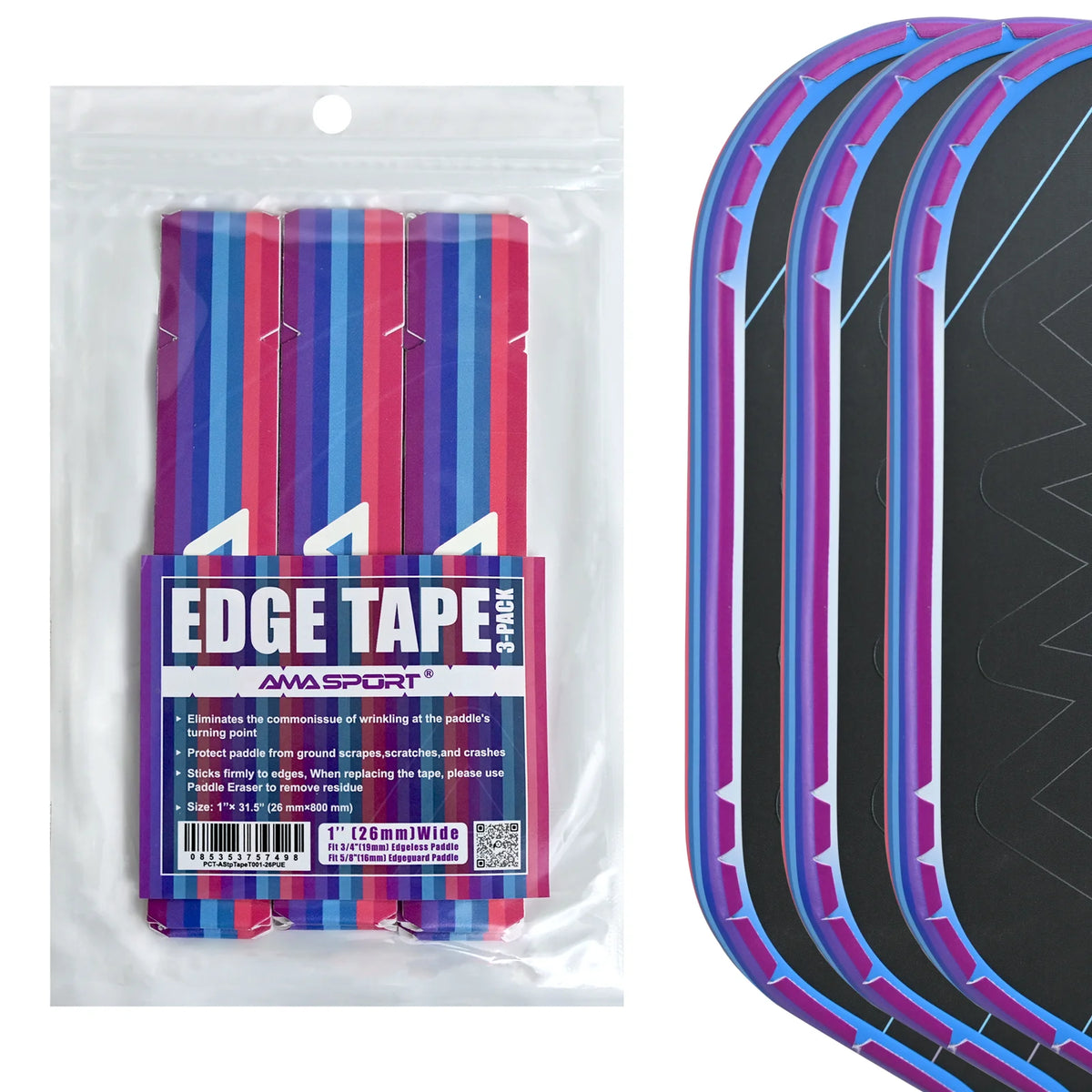 Laser-Finish Paddle Edge Tape - view 23