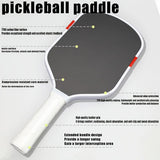 Counterweighted Raw-Carbon Pickleball Paddle - view 2